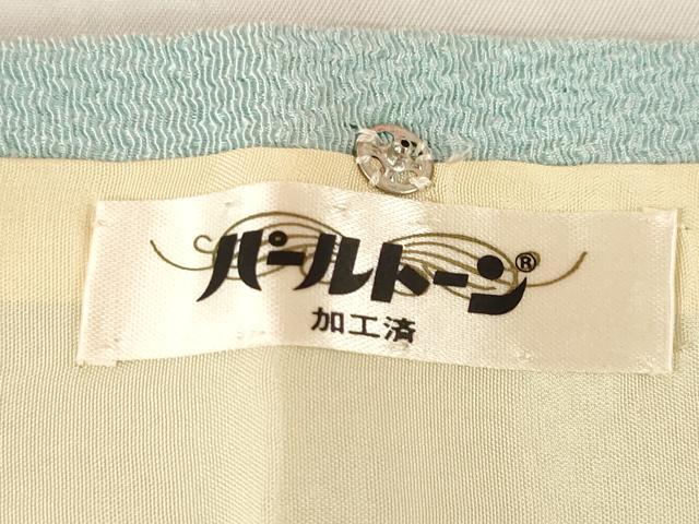 平和屋着物●訪問着　友禅　御所時文様　鬼しぼ縮緬　正絹　逸品　AABH4587ck