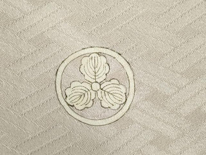 平和屋着物●色留袖　絞り　刺繍　道長草花文　金銀彩　正絹　逸品　AABH4592ck
