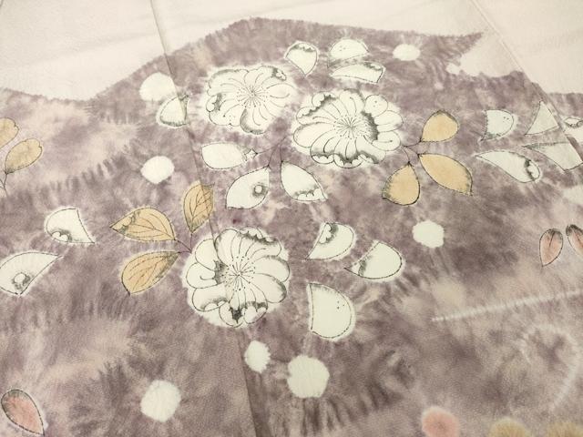 平和屋着物●訪問着　辻が花　流水花文　正絹　逸品　AABH4620ck 平和屋着物○訪問着 辻が花 流水花文 正絹 逸品 AABH4620ck - メルカリ