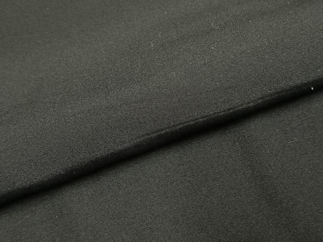 平和屋着物○男性 黒紋付 羽織・長襦袢（袷）セット 正絹 逸品 AABH4657fy
