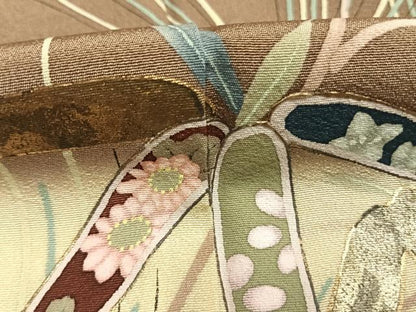 平和屋着物●豪華色留袖　作家物　松竹梅　暈し染め　金彩　正絹　逸品　未使用　AABH4660fy