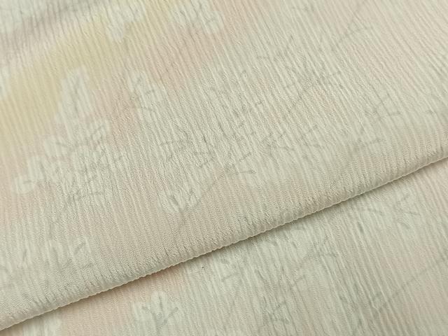 平和屋着物●長襦袢　無双仕立て　萩文　暈し染め　三越扱い　正絹　逸品　AABH4665fy