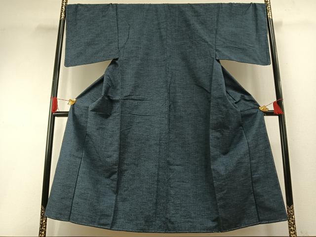 平和屋着物●男性　紬　霞文　正絹　逸品　AABH4667fy