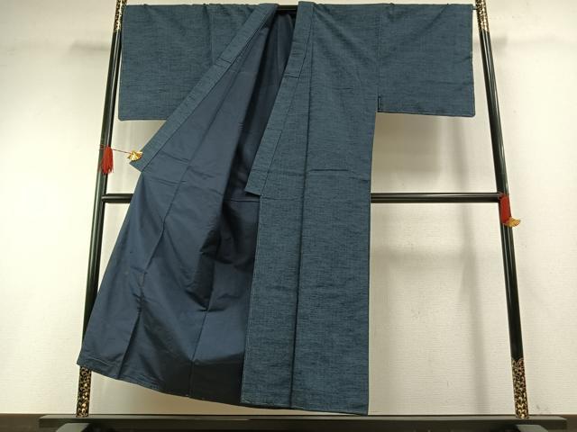 平和屋着物○男性 紬 霞文 正絹 逸品 AABH4667fy