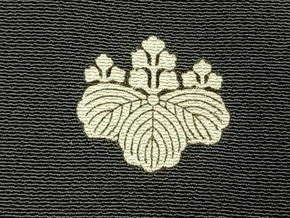 平和屋着物●染刺工芸　大羊居　東京友禅　黒留袖　刺繍　松竹梅　暈し染め　金銀糸　金彩　伊勢丹扱い　正絹　逸品　AABH4679fy