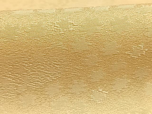 平和屋着物●上質な色無地　流水花地紋　砥粉色　正絹　逸品　AABH4685fy