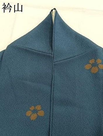平和屋着物●世界的人形師　辻村寿三郎　ジュサブロー　小紋　舞桜文　正絹　逸品　AABH4698fy