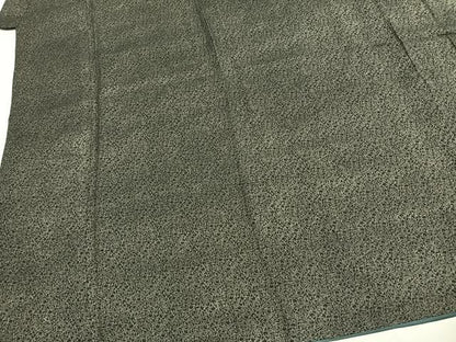 平和屋着物●男性　江戸小紋　鳥　正絹　逸品　AABH4699fy