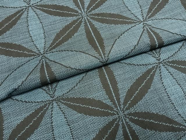 平和屋着物●本場大島紬　カタス9マルキ　七宝文　正絹　逸品　未使用　AABH4700fy