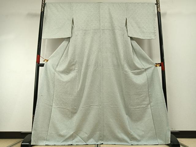 平和屋着物●大変加工の良い総絞り小紋　正絹　逸品　AABH4729fy 平和屋着物○大変加工の良い総絞り小紋 正絹 逸品 AABH4729fy
