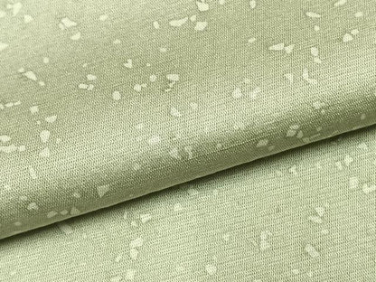 平和屋着物●上質な小紋　紬地　綾織　箔散らし文様　正絹　逸品　AABH4739fy
