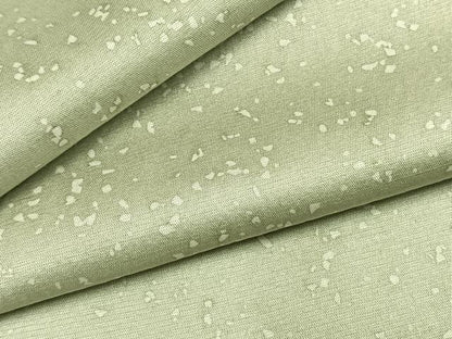平和屋着物●上質な小紋　紬地　綾織　箔散らし文様　正絹　逸品　AABH4739fy
