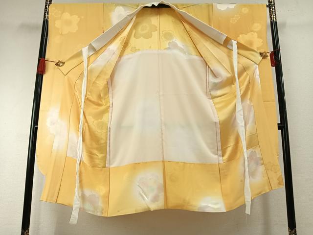 平和屋着物●振袖用長襦袢　無双仕立て　舞花文　暈し染め　正絹　逸品　AABH4742fy 楽天市場】平和屋着物○振袖用長襦袢 無双仕立て 絞り 舞花文 正絹