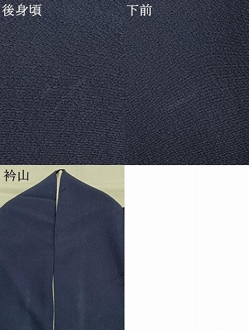 平和屋着物●豪華振袖　舞花文　暈し染め　金銀彩　正絹　逸品　AABH4778fy
