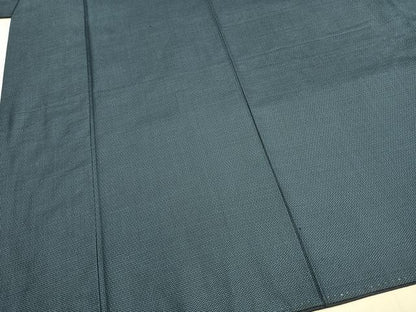 平和屋着物●男性　紬　アンサンブル　亀甲絣　正絹　逸品　AABH4823fy