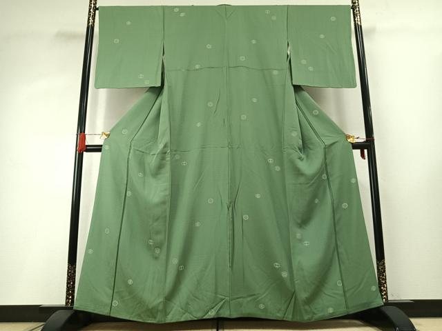 平和屋着物●上質な小紋　吉祥花文　正絹　逸品　AABH4831fy 平和屋着物○上質な小紋 吉祥花文 正絹 逸品 AABH4831fyの通販 by 平和