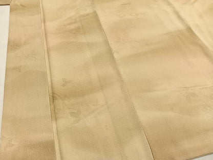 平和屋着物▼上質な小紋 蔦の葉文 暈し染め 正絹 逸品 AABH4836fy