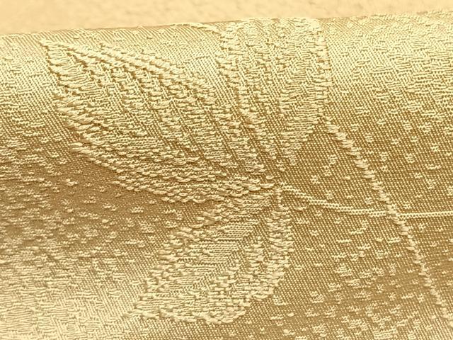 平和屋着物▼上質な小紋 蔦の葉文 暈し染め 正絹 逸品 AABH4836fy