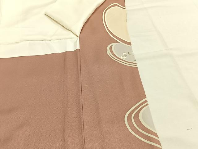 平和屋着物●豪華色留袖　友禅　駒刺繍　流水文箱文　金彩　ロング丈　正絹　逸品　AABH4860fy