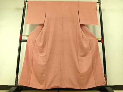 平和屋着物●伝統工芸士　廣瀬雄望　江戸小紋　鮫小紋柄　正絹　逸品　AABH4878fy