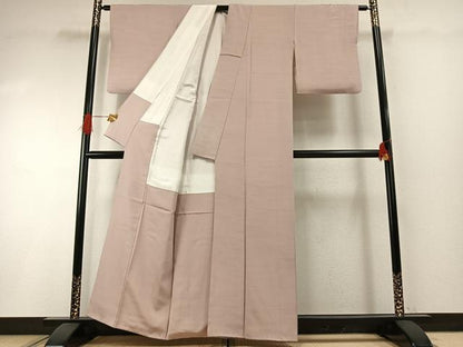 平和屋着物●京友禅の第一人者　松井青々　小紋　霞文　正絹　逸品　AABH4884fy