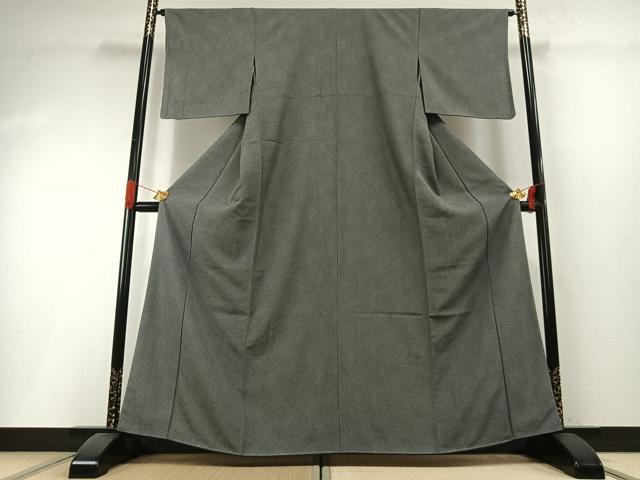 平和屋着物●江戸小紋　鮫小紋柄　正絹　逸品　AABH4900fy