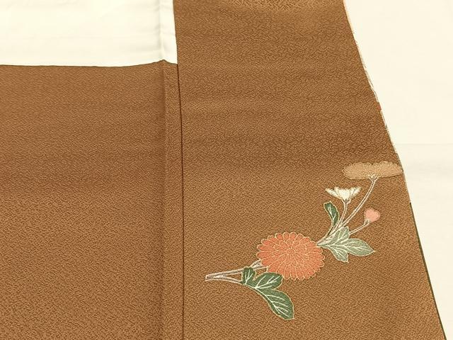 平和屋着物●訪問着　枝花文　暈し染め　金彩　正絹　逸品　AABH4926fy