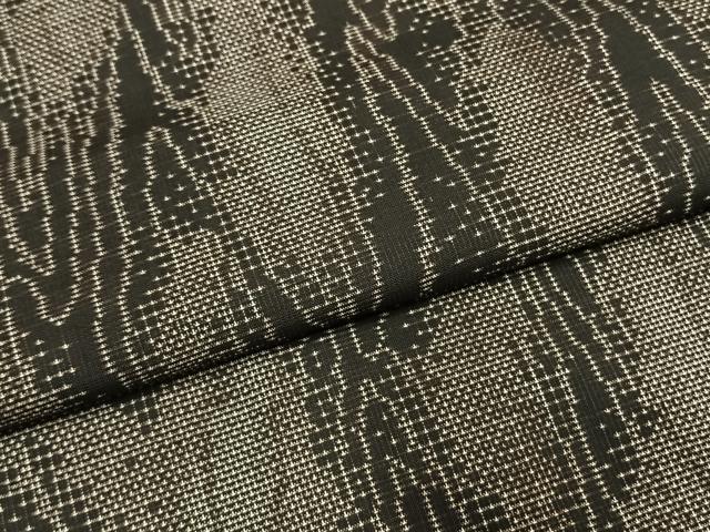 平和屋着物●本場大島紬　カタス7マルキ　杢目文　正絹　逸品　AABH4936fy