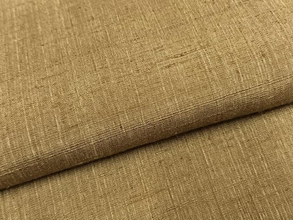 平和屋着物●上質な紬　作家物　榛色　正絹　逸品　AABH4945fy