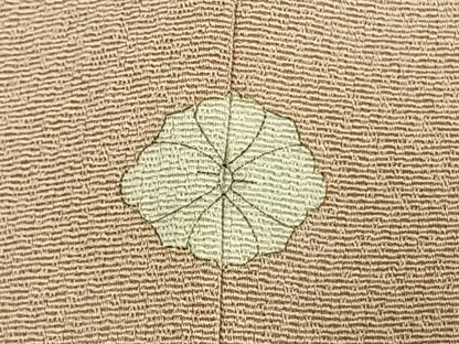 平和屋着物●訪問着　友禅　枝花文　暈し染め　正絹　逸品　AABH4948fy