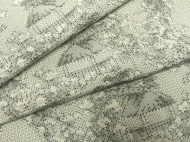 平和屋着物●上質な紬　風景文　正絹　逸品　AABH4960fy