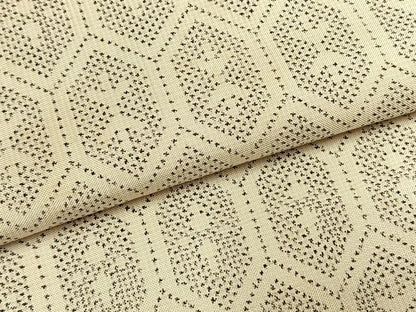 平和屋着物●本場大島紬　一元絣　亀甲文　正絹　逸品　AABH4969fy