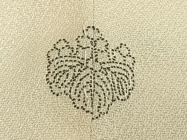 平和屋着物●訪問着　手描き　風景文　暈し染め　正絹　逸品　AABH4980fy