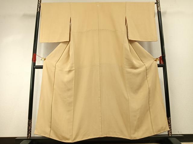 平和屋着物●上質な色無地　砥粉色　正絹　逸品　AABH5024fy 平和屋着物○上質な色無地 砥粉色 正絹 逸品 AABH5024fy