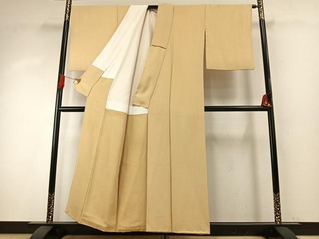 平和屋着物●上質な色無地　砥粉色　正絹　逸品　AABH5024fy 平和屋着物○上質な色無地 砥粉色 正絹 逸品 AABH5024fy