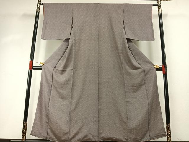 平和屋着物●江戸小紋　鮫小紋柄　正絹　逸品　AABH5034fy