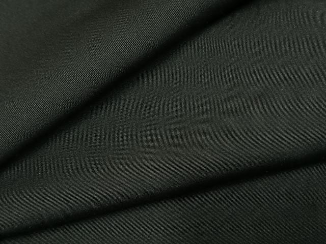 平和屋着物●男性　黒紋付　羽織セット　正絹　逸品　AABH5036fy