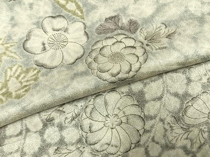 平和屋着物●上質な小紋　辻が花　暈し染め　正絹　逸品　AABH5047fy