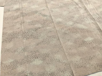 平和屋着物●上質な小紋　霞文　正絹　逸品　AABH5053fy