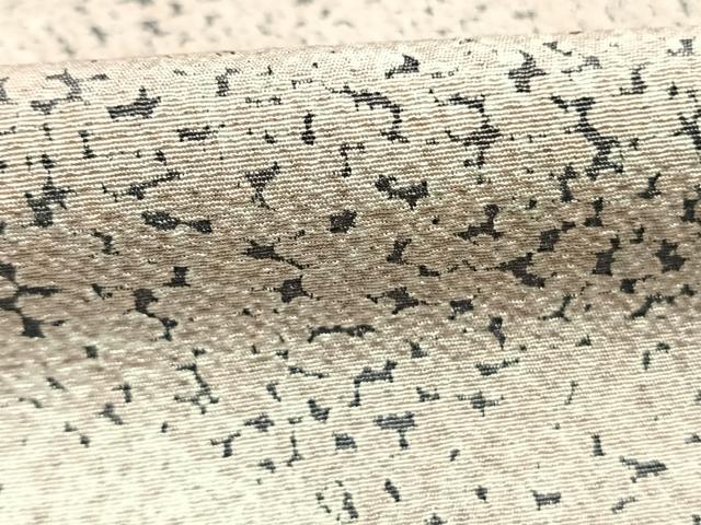 平和屋着物●上質な小紋　霞文　正絹　逸品　AABH5053fy