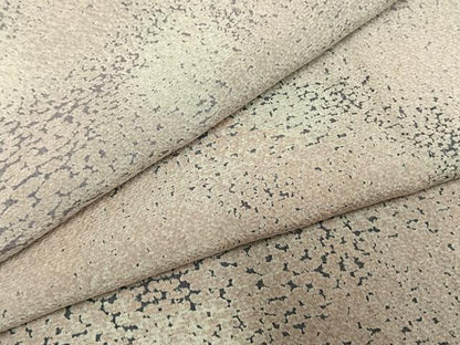 平和屋着物●上質な小紋　霞文　正絹　逸品　AABH5053fy