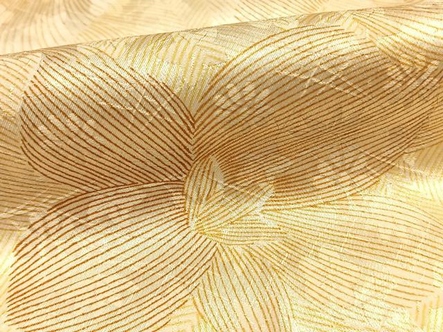 平和屋着物●上質な小紋　舞花文　小田急百貨店扱い　正絹　逸品　AABH5071fy