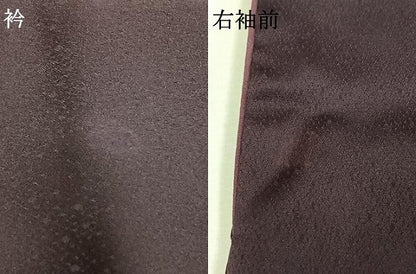 平和屋着物●人間国宝　福田喜三郎　訪問着　駒刺繍　露芝文　暈し染め　金彩　正絹　逸品　AABH5078fy