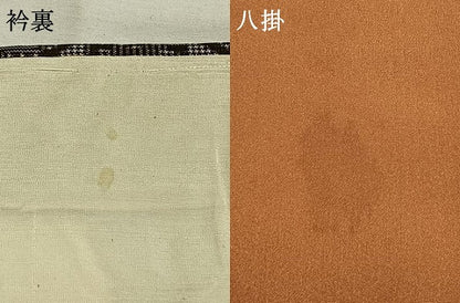 平和屋着物●本場大島紬　龍郷絣　正絹　逸品　AABH5081fy