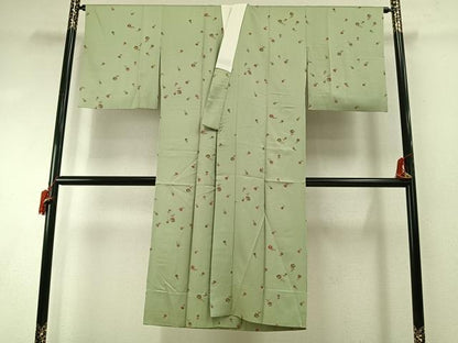 平和屋着物●長襦袢　無双仕立て　鈴　正絹　逸品　AABH5104fy