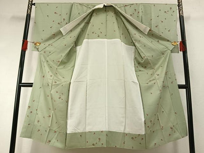 平和屋着物●長襦袢　無双仕立て　鈴　正絹　逸品　AABH5104fy