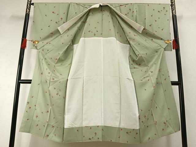 平和屋着物●長襦袢　無双仕立て　鈴　正絹　逸品　AABH5104fy