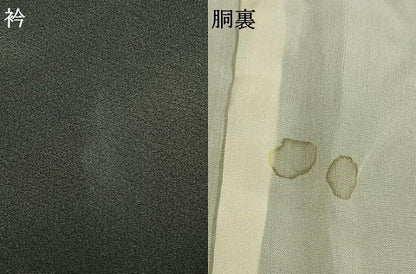 平和屋着物●創業460年・千總　黒留袖　駒刺繍　鶴　宝尽くし松文　金彩　正絹　逸品　AABH5105fy