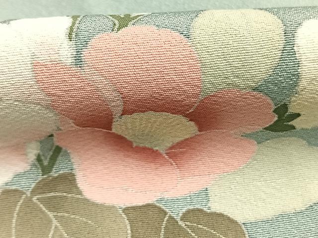 平和屋着物●訪問着　枝花文　暈し染め　正絹　逸品　AABH5107fy