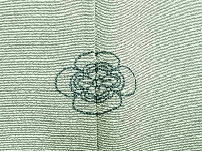 平和屋着物●訪問着　枝花文　暈し染め　正絹　逸品　AABH5107fy
